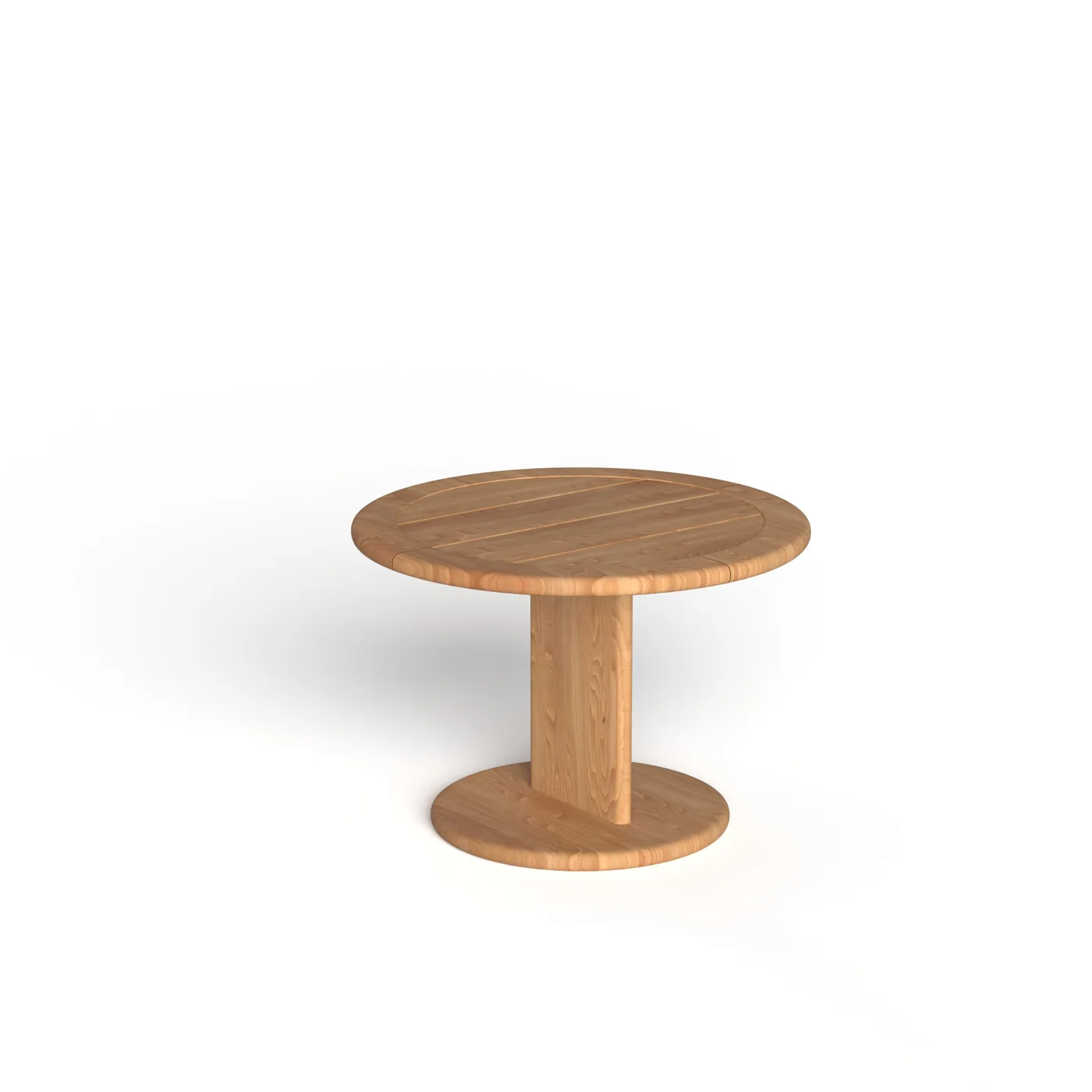 Adlaw side / coffee table (round wood)