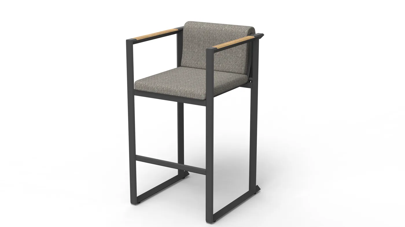 Bato bar stool - with arms